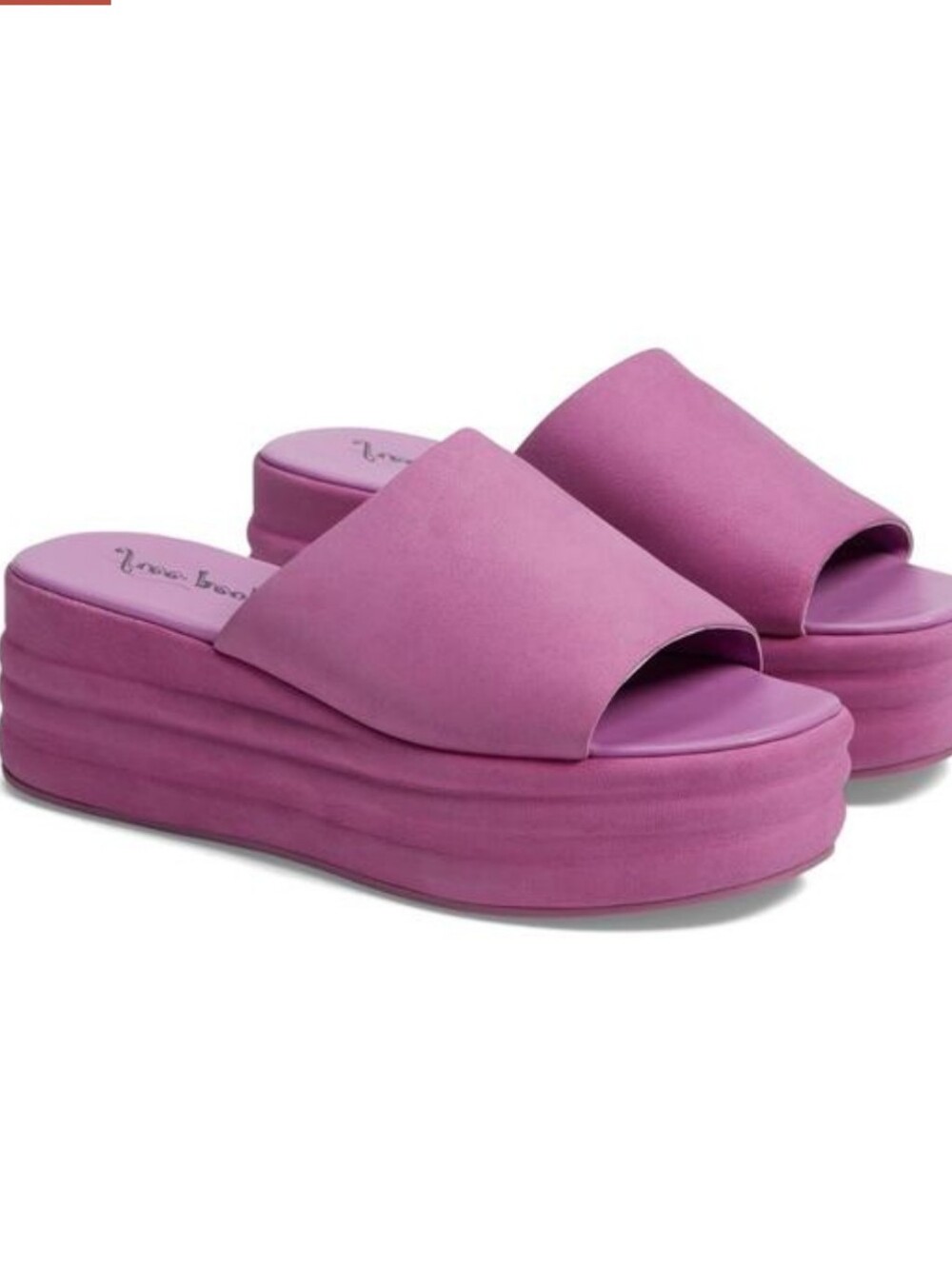 Free People Pink Platform Harbor Sandals Size